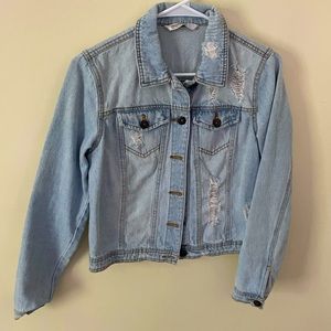Hollister Stressed Jean Jacket